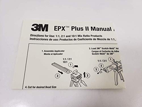 Scotch-Weld EPX Plus II Applicator 01001 2 Plunger Set