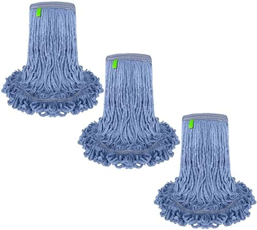 KLEEN HANDLER Blended Loop Mop Head 3-Pack