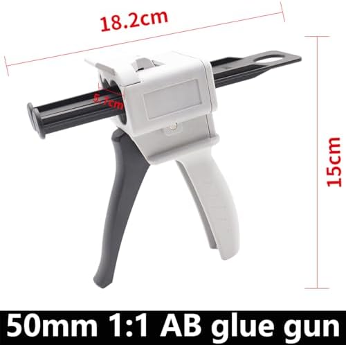 11 AB Epoxy Glue Gun Kit with Holder and Push Rod