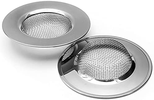 ALINNA 2 Pack Stainless Steel Sink Strainer for Kitchen Bathroom