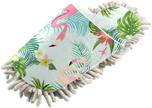 Sinestour Flamingo Mop Slippers for Floor Cleaning 1