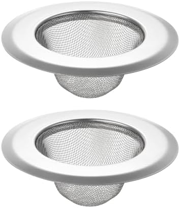 Uxcell 2Pcs Kitchen Sink Drain Strainer