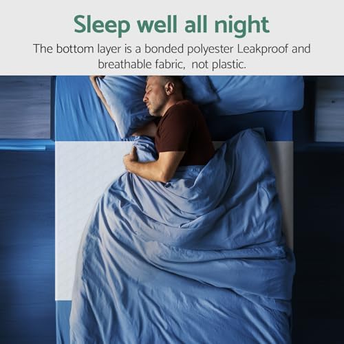CoolShields Waterproof Bed Pads 76x36 Reusable for Incontinence