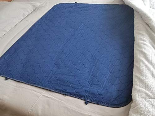 Careboree Reusable Bed Pads 34X36 Inches Navy Blue 1
