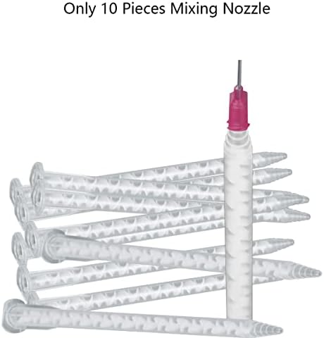 Huiyinxuan 21-Element Epoxy Mixing Nozzle Tips 10 Pieces 1