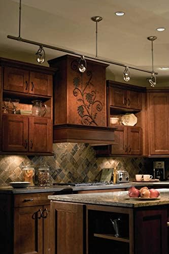 Progress Lighting AlphaTrak Track Section 12 Brushed Nickel