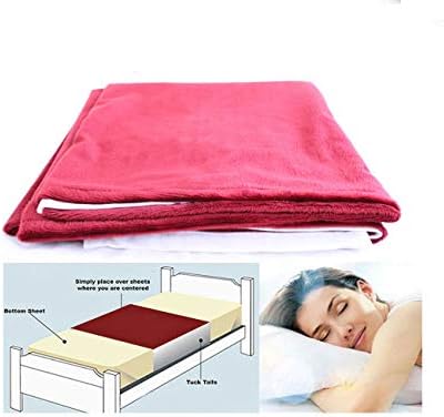 Cyclelininers - Waterproof Period Bed Sheet Protector FullQueen Burgundy