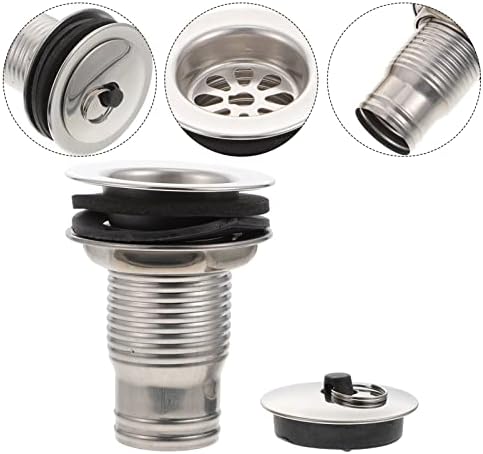 SOESFOUFU Stainless Steel Sink Drain Stopper