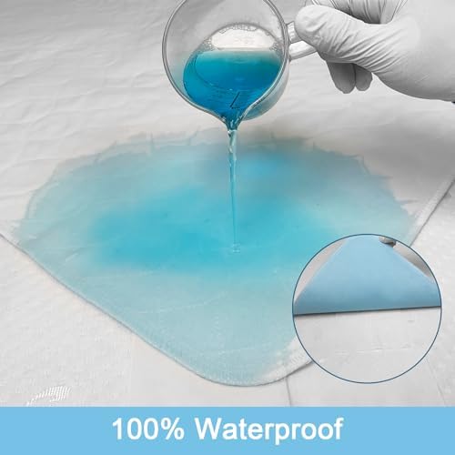 Bamuho 4-Layer Waterproof Bed Pad - Cyan 34x52