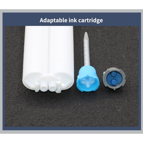 50pcs Blue Epoxy Mixing Nozzle for Glue Gun with 1121 Ratio