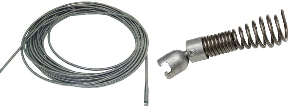 RIDGID 37847 Drain Cleaning Cable and Drop Head Auger Kit