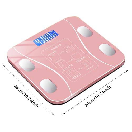 Gooddyiyukey Digital Bathroom Scale with Body Fat Analysis