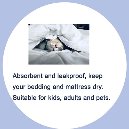 Jadefun Reusable Incontinence Bed Pads 2 Pack 34X36 Waterproof