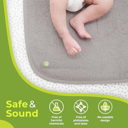 PeapodMats Waterproof Bed Mat - Reusable Underpad for Kids and Adults