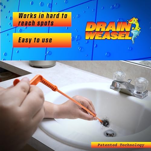 FlexiSnake Drain Weasel 18-Inch Hair Clog Remover