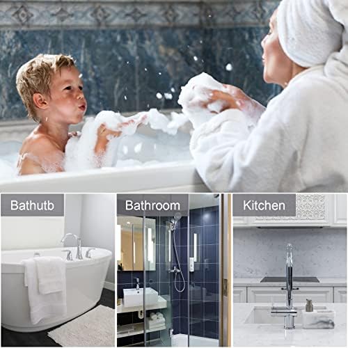 Philbinden 2-Piece Shower Drain Hair Catcher with Suckers