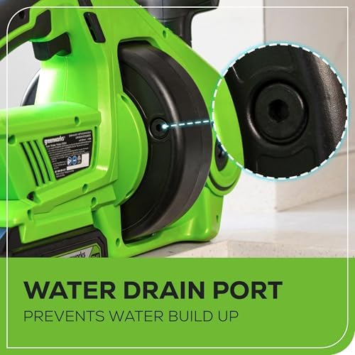 Greenworks 24V Cordless Drain Auger with 20Ah Battery