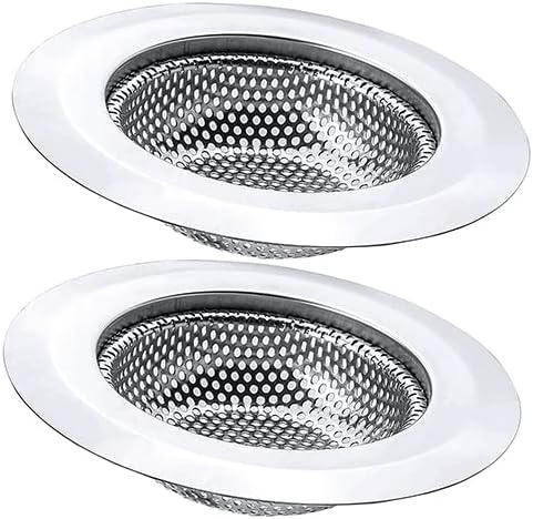 Lunyi 2 PCS Kitchen Sink Drain Strainer 45 Diameter