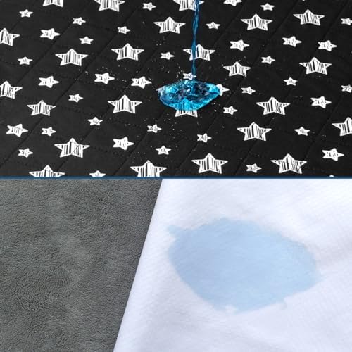 Moonsea Waterproof Bed Pads for Incontinence 34x36 2 Pack
