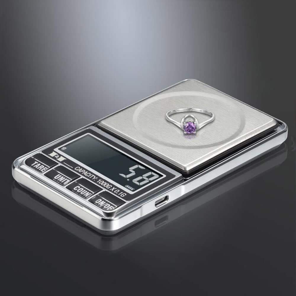 YIWENG Digital Scale 1000g 01g Precision Jewelry Scale