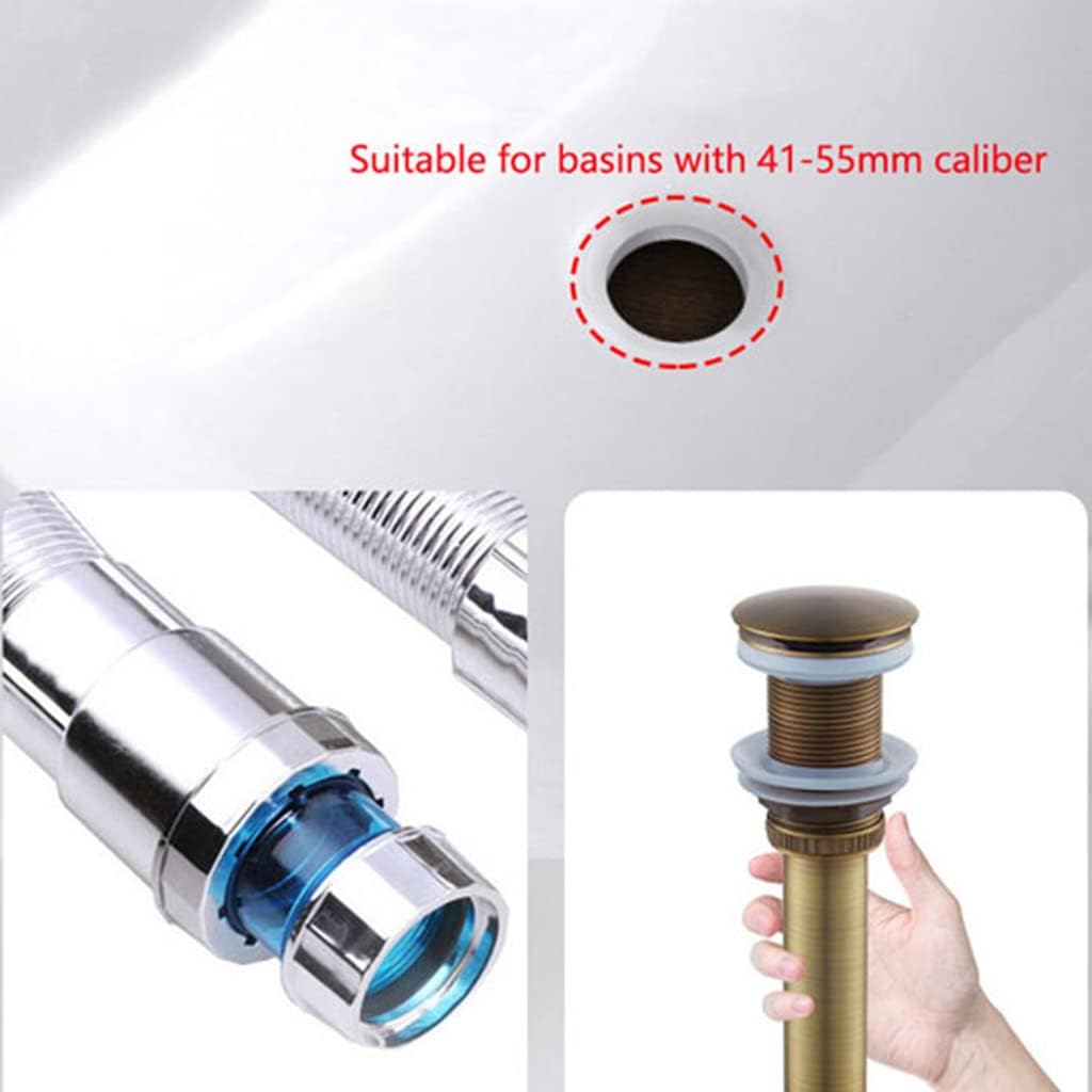 DGHJO Bathroom Sink Drain Plug with Holes