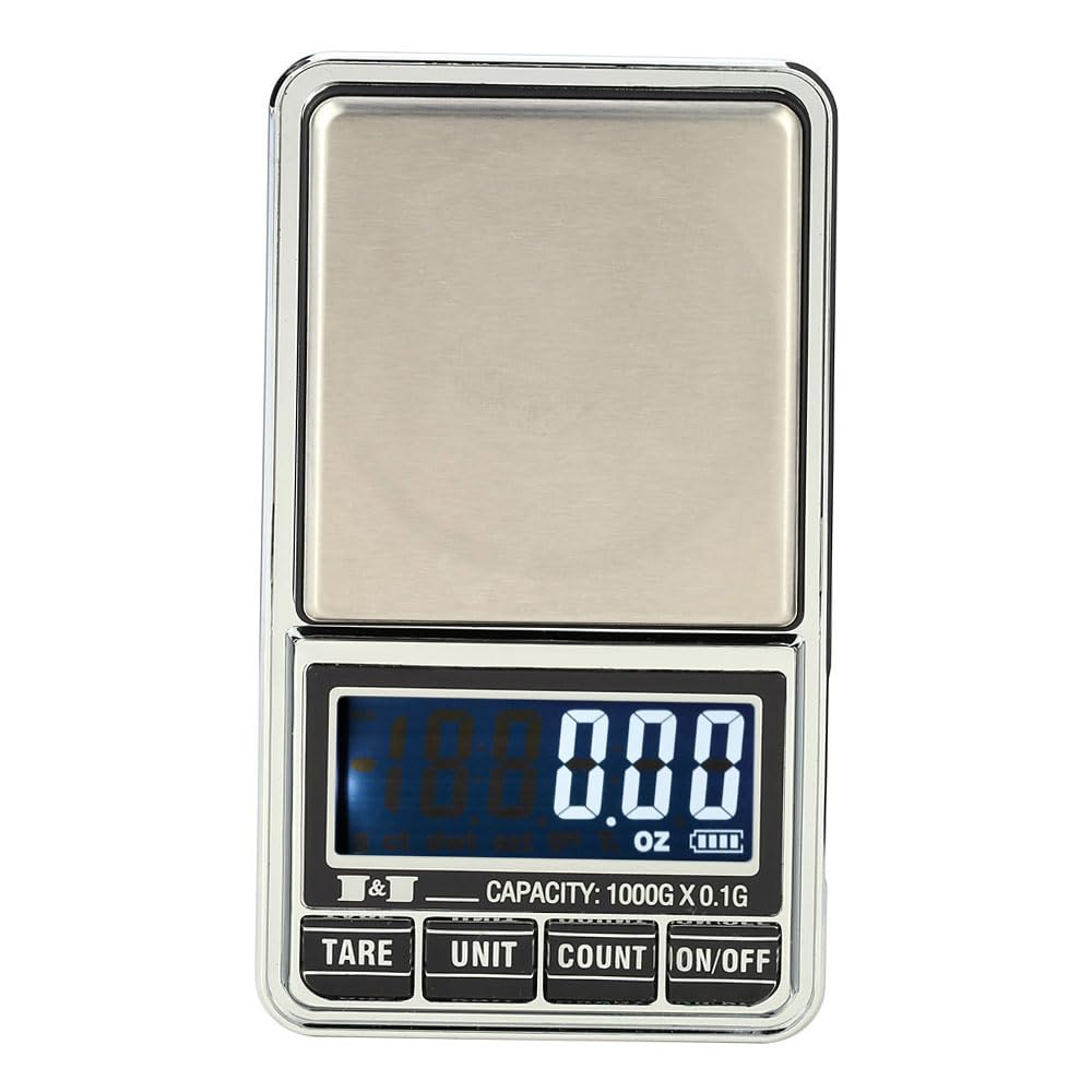 YIWENG Digital Scale 1000g 01g Precision Jewelry Scale