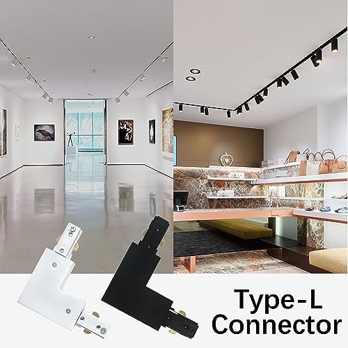 Yuemegou H Track L Connector 3-Wire Single Circuit