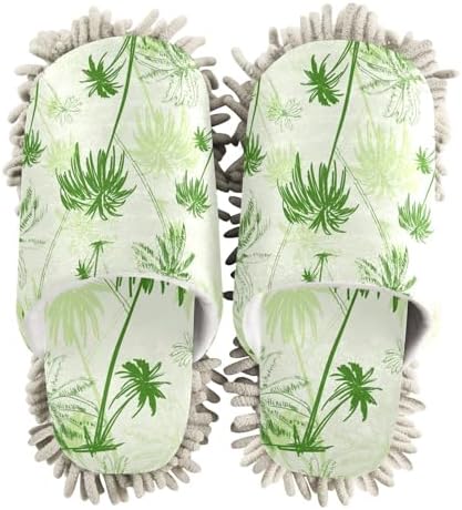 Microfiber Slippers for Floor Cleaning Universal Size L