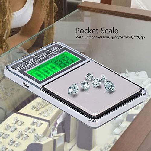 Restokki Electronic Jewelry Scale with Green Backlight LCD Display