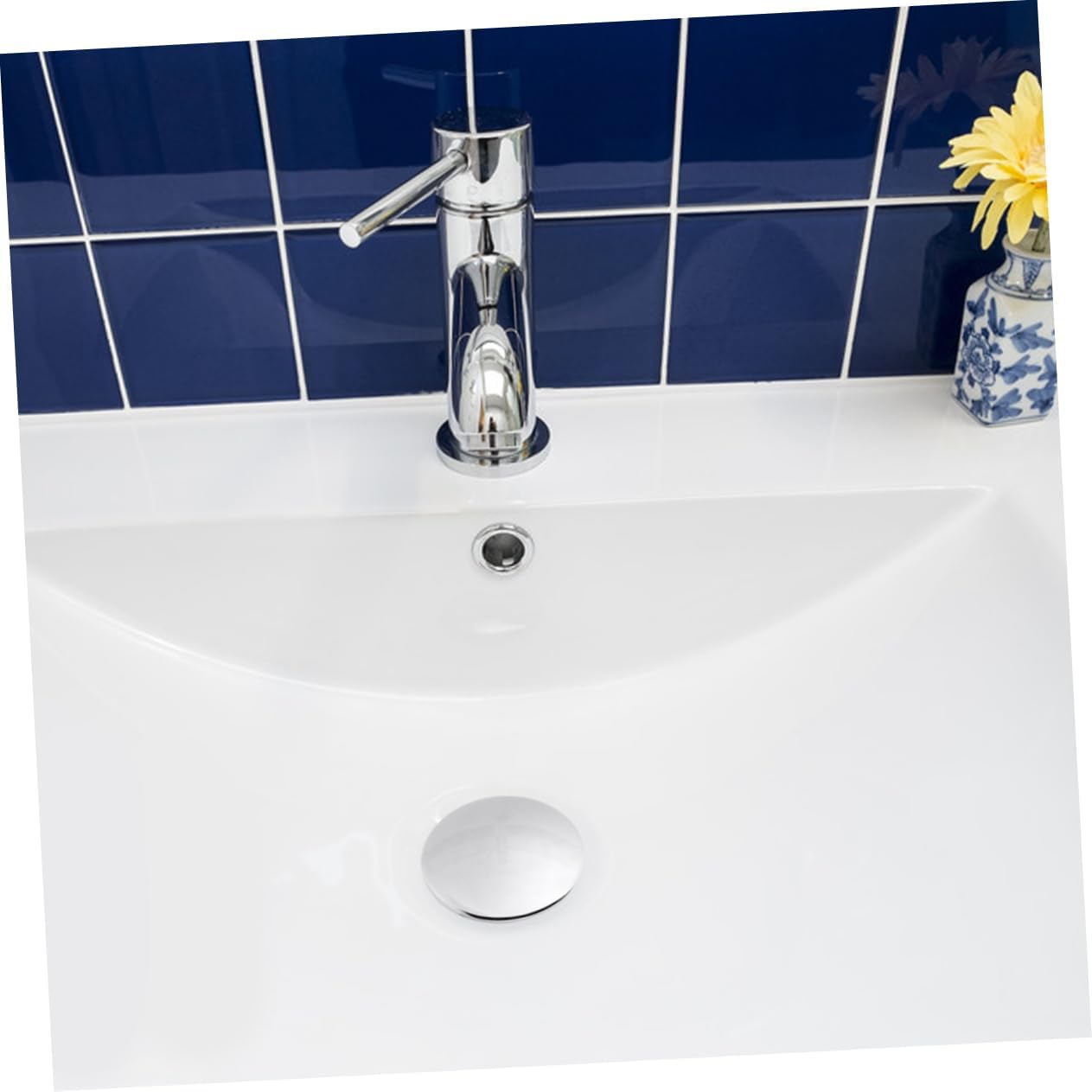 Veemoon Zinc Alloy Pop Up Drain Stopper for Bath and Sink