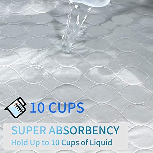JUSSYOS Reusable Bed Pad XL 36x60 Inches