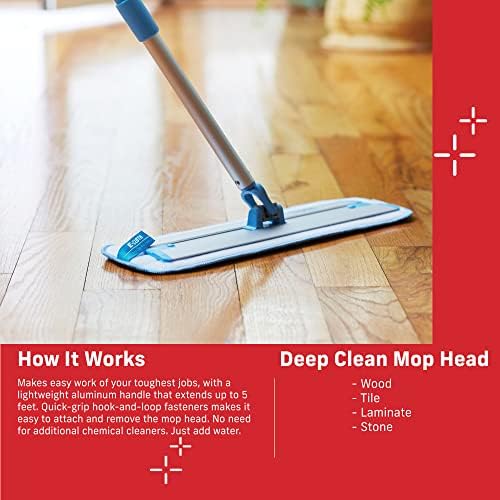 E-Cloth Deep Clean Mop Head 100 Wash Guarantee