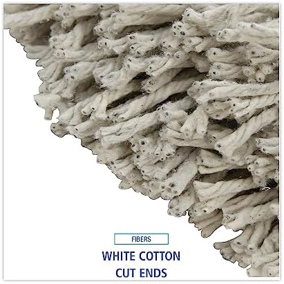 Unisan Boardwalk 2032CEA Cut-End Wet Mop Head White