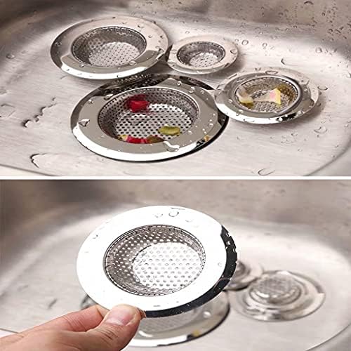 JYYHSF 4Pcs Stainless Steel Drain Hair Catcher for Kitchen and Bathroom