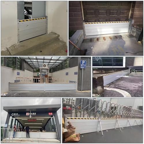31 High Flood Control Baffle Barrier Underpass Entry Protection