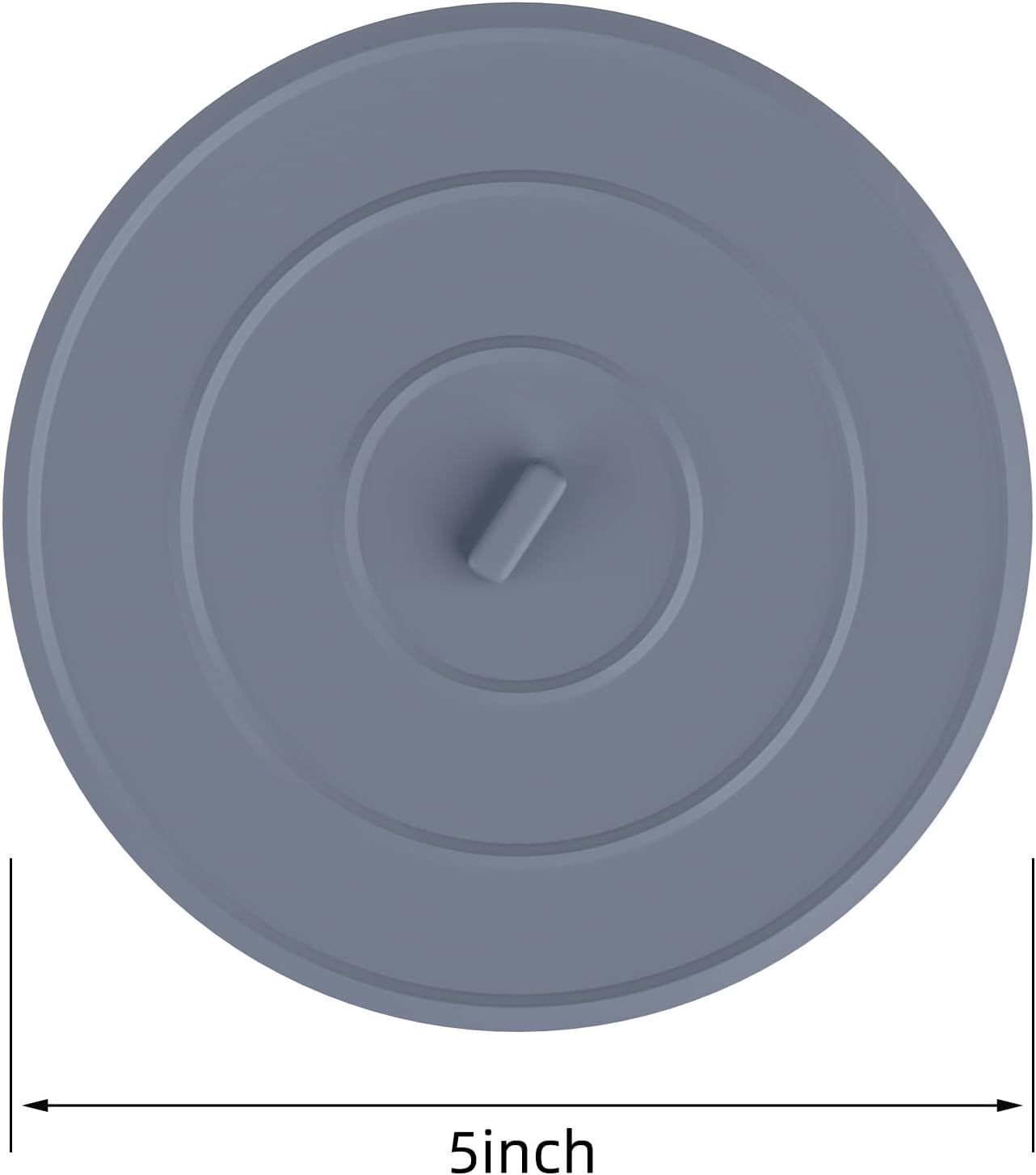 Hibbent 2 Pack Suction Sink Stopper Set