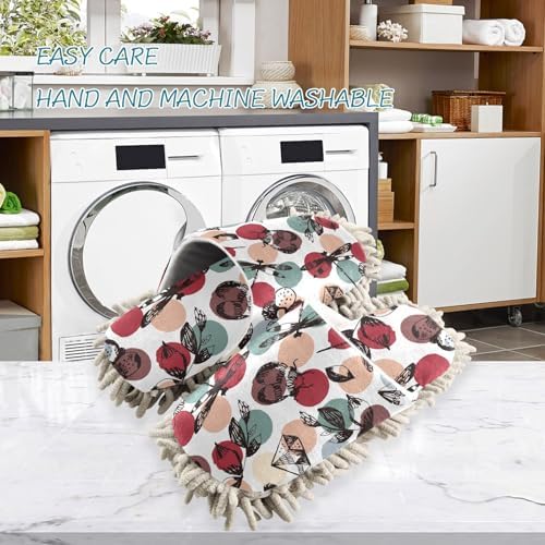 Sinestour Dragonflies Mop Slippers for Floor Cleaning 1