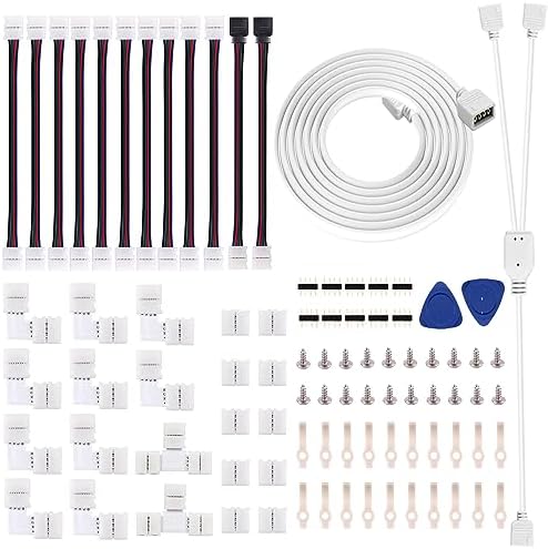 iCreating 5050 4Pin LED Strip Connector Kit 10mm