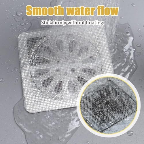 ZQDRPLUS 20 Pcs Disposable Hair Drain Stickers