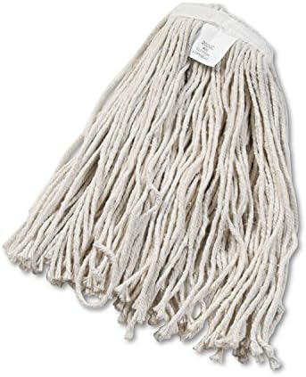 Boardwalk BWK2020CEA Cut-End Cotton Wet Mop Head - White