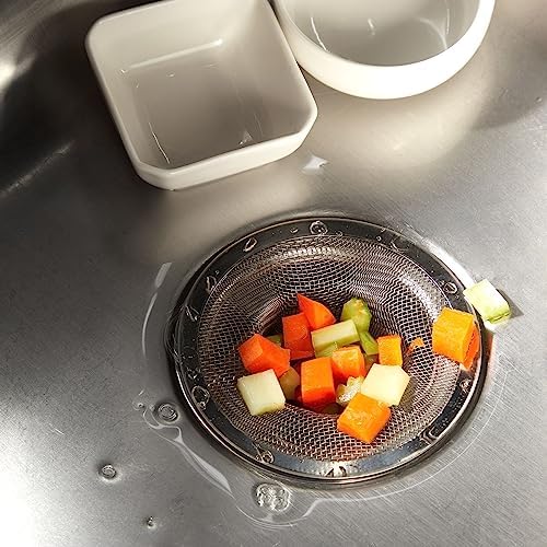 Juvale 4-Pack Stainless Steel Sink Strainers