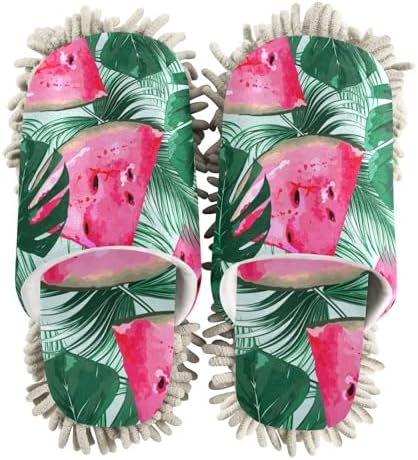 Sinestour Watermelon Mop Slippers for Floor Cleaning 1