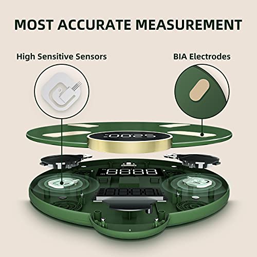 Posture Digital Bathroom Scale 400Lb Green