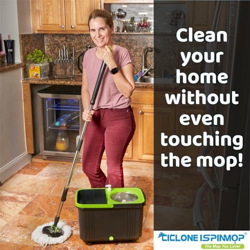 CICLONE Ispinmop Microfiber Mop Head Refill