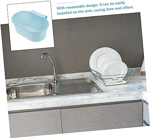 FOYTOKI 2Pcs Multifunctional Hanging Sink Drain Basket