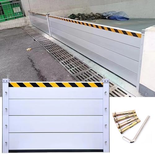 31 High Flood Control Baffle Barrier Underpass Entry Protection