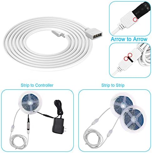 iCreating 5050 4Pin LED Strip Connector Kit 10mm