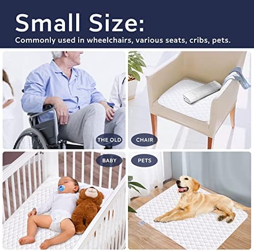 Alsunny Non-Slip Incontinence Bed Pads 20x24 3 Pack 1