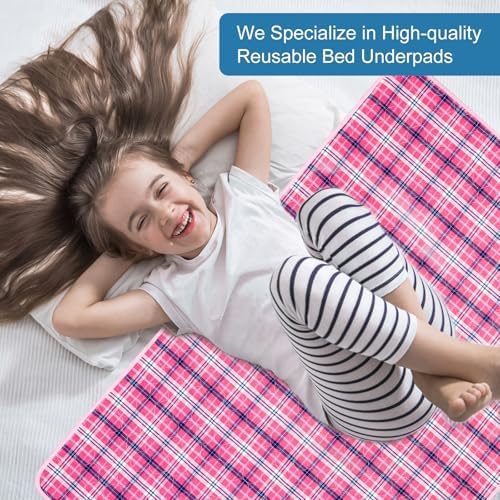 OUTCREATOR Reusable Bed Pads 34x54 for Incontinence Protection