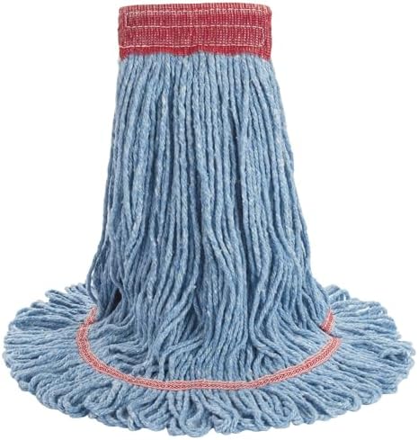 Boardwalk BWK503BLEA 5 in Wet Mop Head - Large Blue